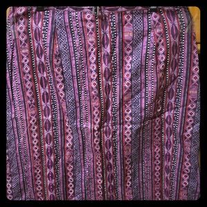 Ladies Batik-Like Print Skirt - Size 14